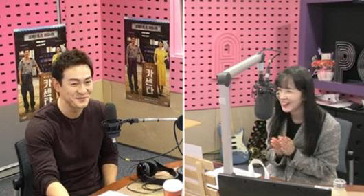 박용우 조은지(사진=SBS 파워FM '박선영의 씨네타운' 방송화면 캡처)